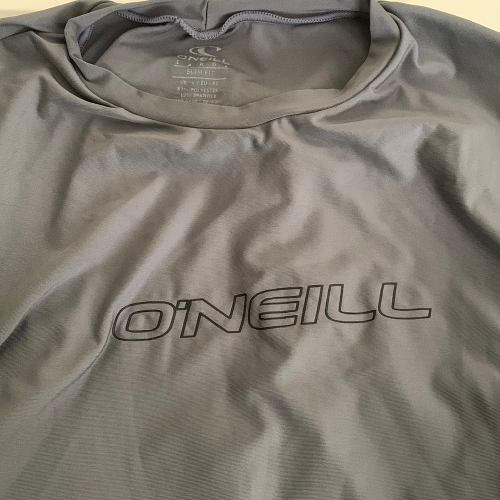O’Neill rash guard shirt. Slim fit. Size large